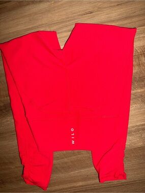 WILO THE LABEL Red Leggings ❤️ | Size XS | Like New